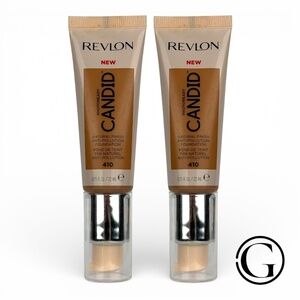 2 PACK Revlon PhotoReady Candid Foundation- 410 Toast